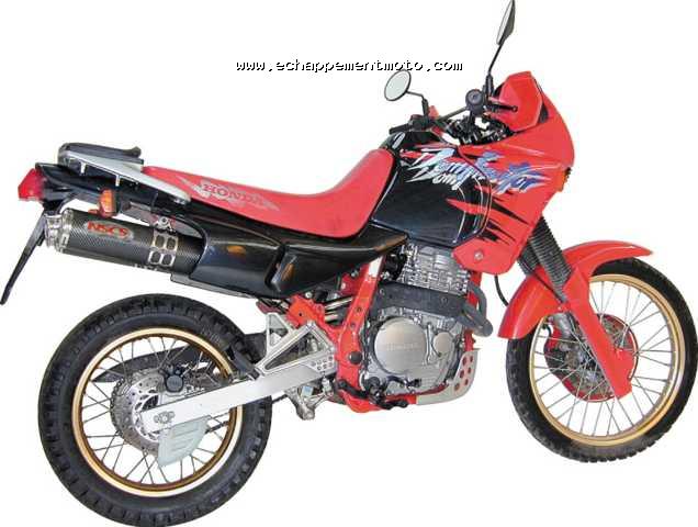 echappement moto NINJA SUPERMOTARD CARBONE (Honda Dominator)