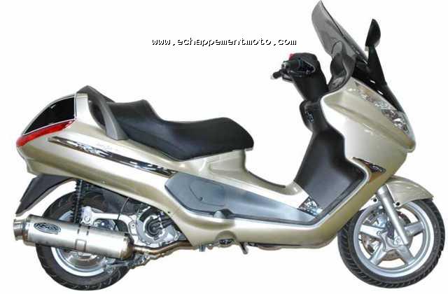 echappement moto Alu ARROW X8 125