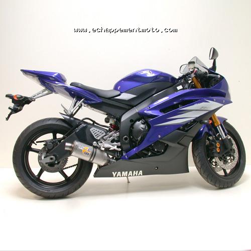 echappement moto YAMAHA R6 2006 LEOVINCE